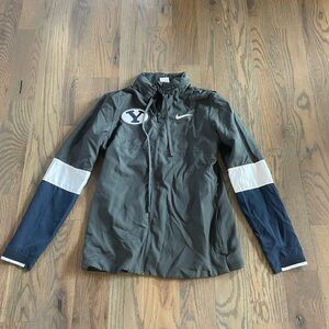 Nike Women's Utility Jacket in Gray and Navy